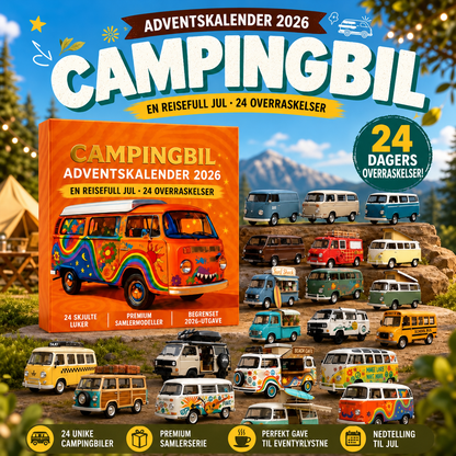 Adventskalender med campingbil – 2026